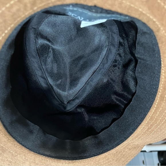 Scala pronto felt festival boho fedora bohemian hat Cocoa camel color - Picture 10 of 11